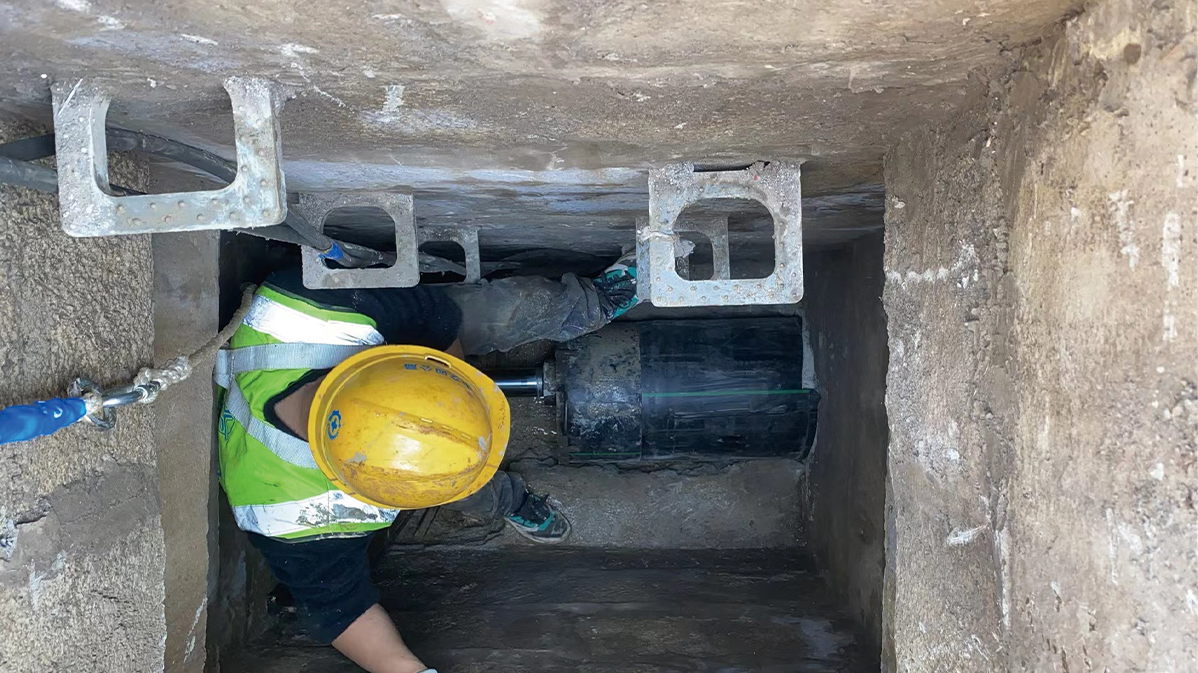 木里HDPE短管内衬法